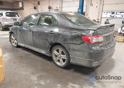2013 Toyota Corolla S from USA, damaged, VIN 2T1BU4EE9DC994264